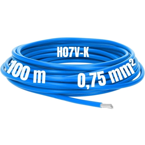LAPP 4160202 Draad Multi-Standard SC 2.1 1 x 0.75 mm² Blauw 100 m