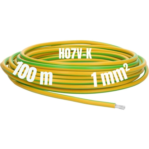 LAPP 4160300 Draad Multi-Standard SC 2.1 1 x 1 mm² Groen, Geel 100 m