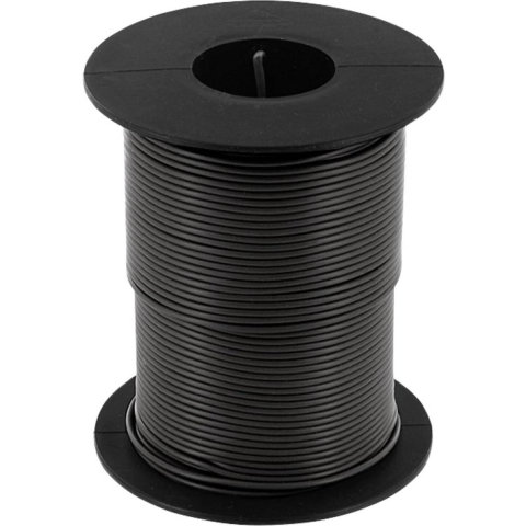 econ connect KL025SW50 Draad 1 x 0.25 mm² Zwart 50 m