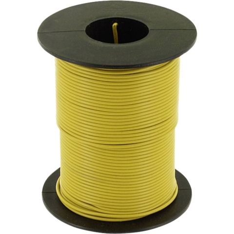 econ connect KL025GE50 Draad 1 x 0.25 mm² Geel 50 m