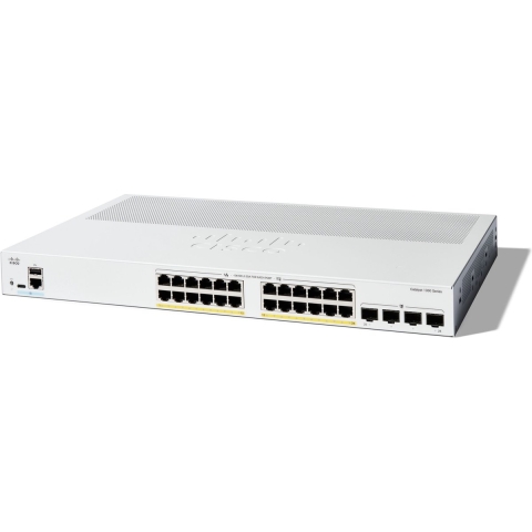 Cisco CISCO Catalyst 1300 24-port GE PoE 4x1G C1300-24P-4G Netwerk switch