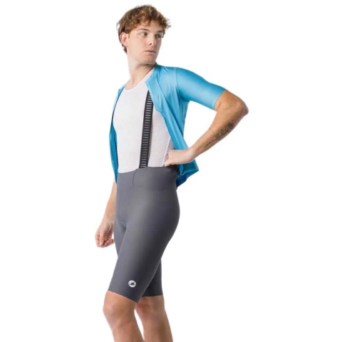 Castelli Espresso 2 Fietsbroek Kort Heren - Grijs, M