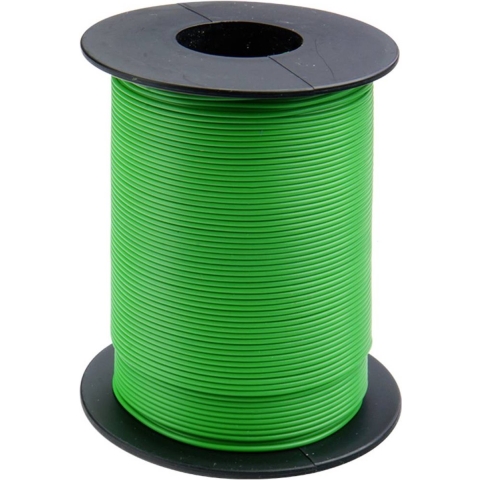 Donau Elektronik 125-S50-4 Draad 1 x 0.25 mm² Groen 50 m