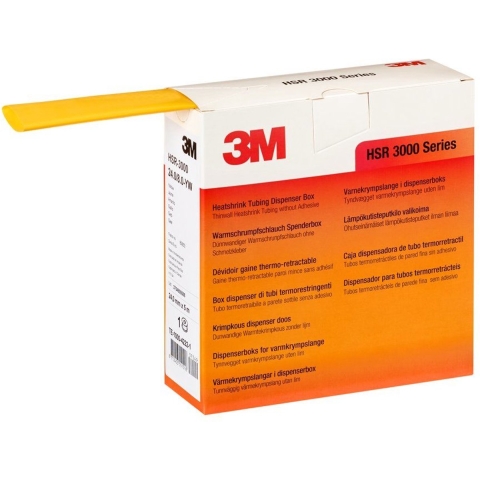 3M 7000099151 Krimpkous Geel 18 mm 6 mm Krimpverhouding:3:1 15 m