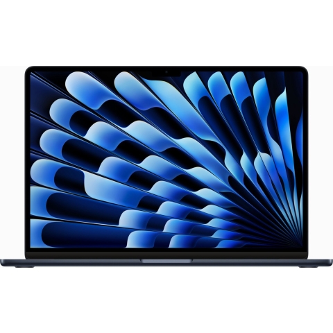 Refurbished MacBook Air 15 inch M2 8 Zwart Licht gebruikt