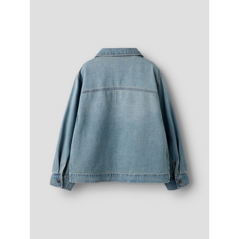 Name It Overhemd - NkmTom - Vintage Medium+ Blue Denim - Name It - 6 jaar (116) - Overhemd