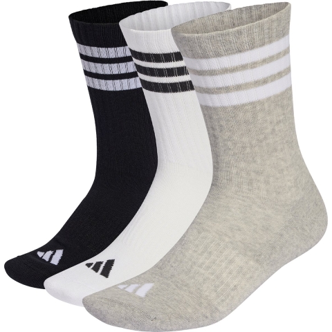 adidas Performance Sokken -3-pack - Crew - Mgreyh/White/Black - adidas Performance - 37/39 - Sokken