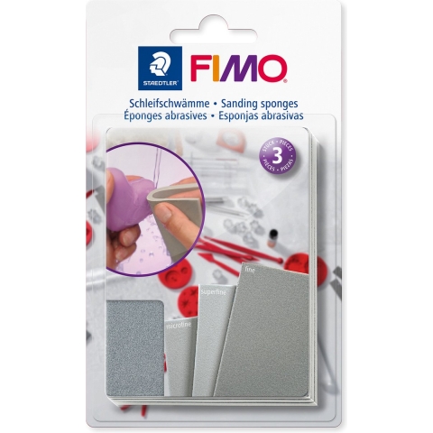 Staedtler FIMO Schuurset - 3 stk - Staedtler - OneSize - Creatieve Speelset