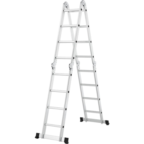 Multifunctionele vouwladder 6 in 1 - 4.7M