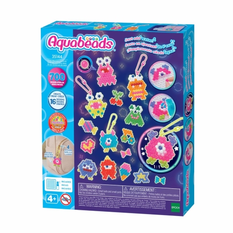 Aquabeads Kralenset - Sleutelhanger - Gek Monsters - Aquabeads - OneSize - Kralen