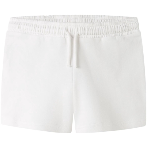 LMTD Sweatshorts - NlfNizu - Bright White - LMTD - 10 jaar (140) - Korte Broeken