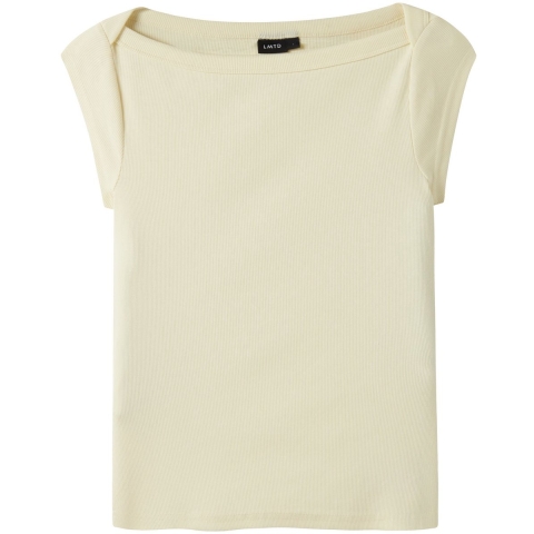 LMTD T-Shirt - Rib - NlfKana - Pear Sorbet - LMTD - 13-14 jaar (158-164) - T-Shirts