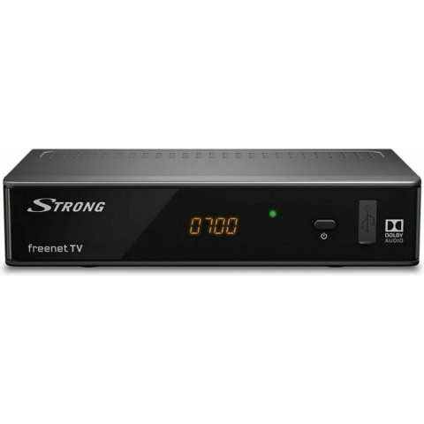 Strong SRT8215 - DVB-T2 HD Digitenne - H.265 HDMI Scart - Zwart