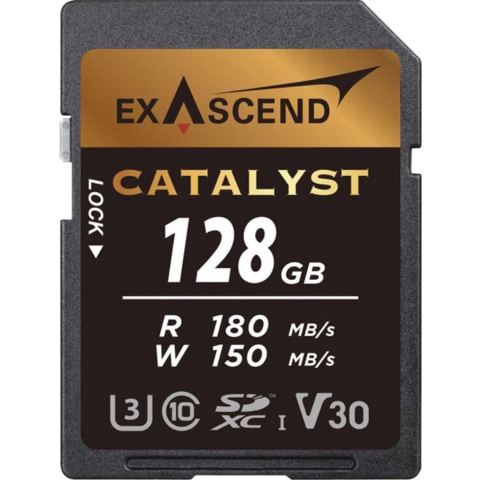 Exascend Catalyst 128GB UHS-I SD Card(V30) |  | 6972904951112