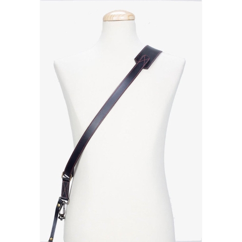 Bronkey Tokyo #601 - Black sling leather strap - Small |  | 8437020327350