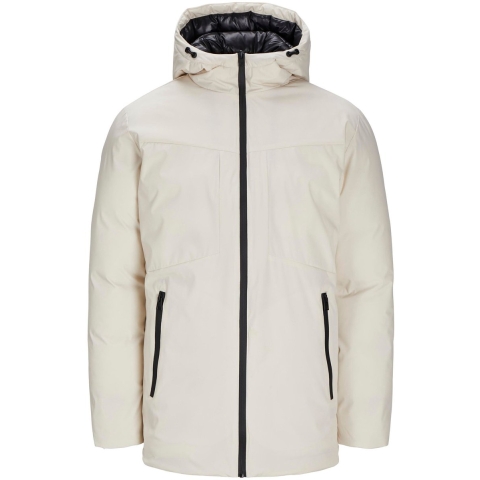 Jack&Jones Planet Parka Herenjas– Maat M – kleur Cream