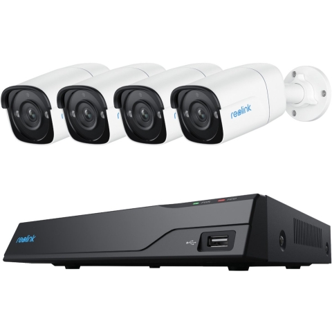 Reolink NVS8-5MB4 NVS8-5MB4 IP-Bewakingsset Kabelgebonden, WiFi 2880 x 1616 Pixel