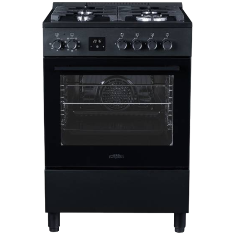 Everglades Evck6050 - Fornuis Gas Breedte 60 Cm