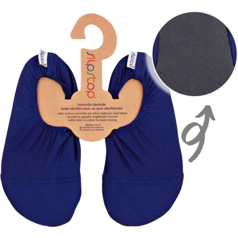 Slipstop Waterschoenen - UV50+ - Junior - Navy - SlipStop - 21/23 - Badschoenen
