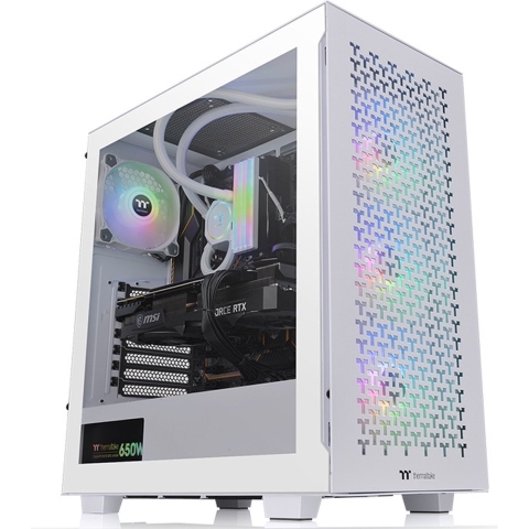 Thermaltake CA-1S3-00M6WN-03 Midi-tower PC-behuizing Wit