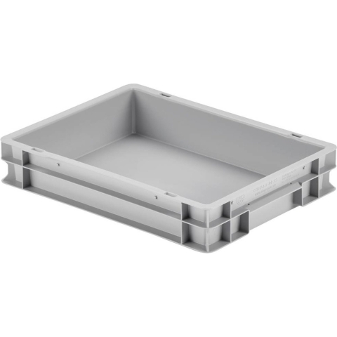 Alutec 75042 Kunststofbox Universeel Gesloten (b x h x d) 400 x 75 x 300 mm Grijs 1 stuk(s)
