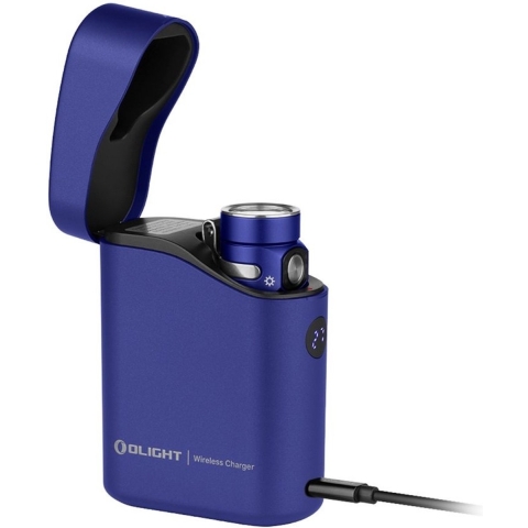 OLight Baton 4 Premium Edition (Regal blue) Zaklamp 1300 lm