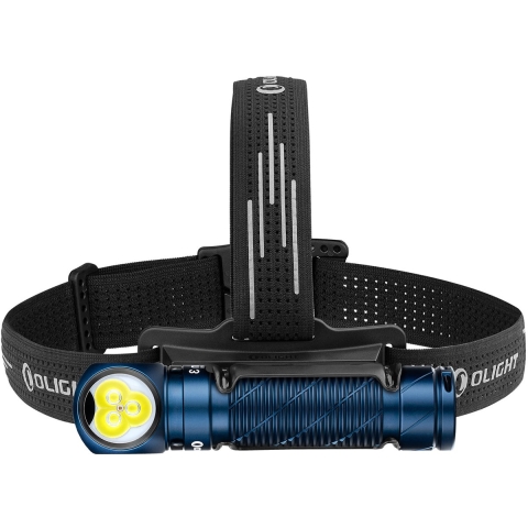 OLight Perun 3 (Midnight Blue) Zaklamp, Hoofdlamp LED 3000 lm