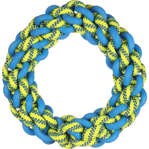 Honden waterspeeltje Water Ring, blauw, Maat: L
