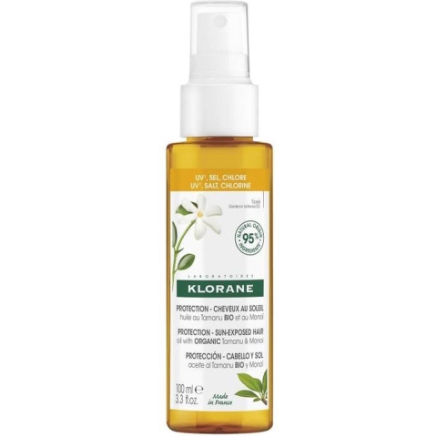 Klorane Olie met Bio Tamanu en Monoï | 100 ml