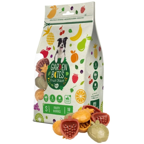 Garden Bites Fruity Buddies hondensnack 2 x S