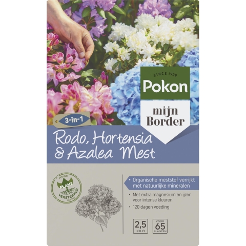 Pokon Rhododendron, Hortensia & Azalea Mest 2,5kg - 7202010014