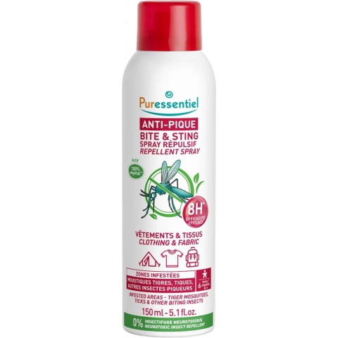 Puressentiel Antibeet Afwerende Spray Kleding&Textiel | 150 ml
