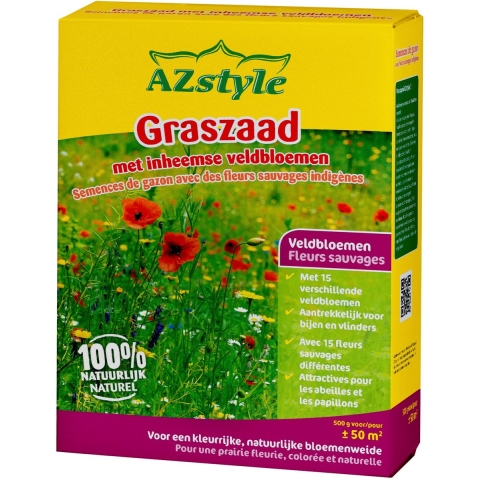 Graszaad met veldbloemen 500g ECOStyle - Ecostyle