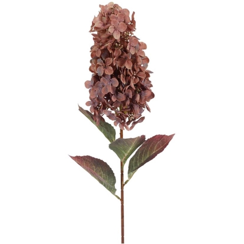 Kunstbloem paniculata hydrangea koper