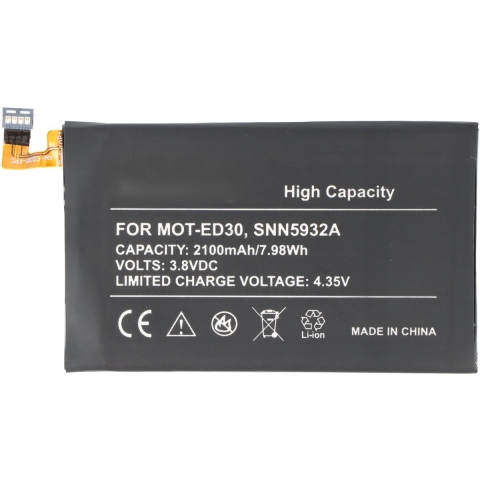 Motorola XT1008 XT1045 - Batterij SNN5932A ED30 - 3.8 Volt 2100mAh