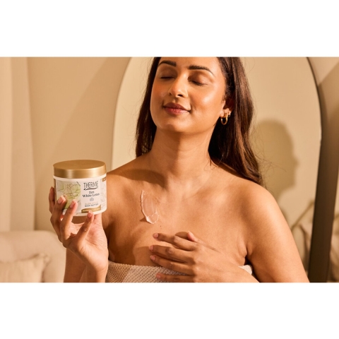 1+1 gratis: Therme Zen White Lotus Glow Serum Body Butter 225 gr