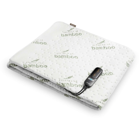 Duux Snooze Bamboo - Elektrisch Onderdeken - 6 standen - 90x200 cm