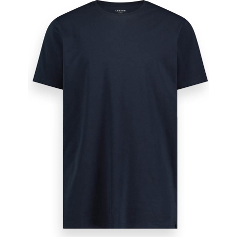 LEBASQ Miles'T-shirt heren - 3 pack - Ronde hals - Extra lang - Blauw - M (3-pack)