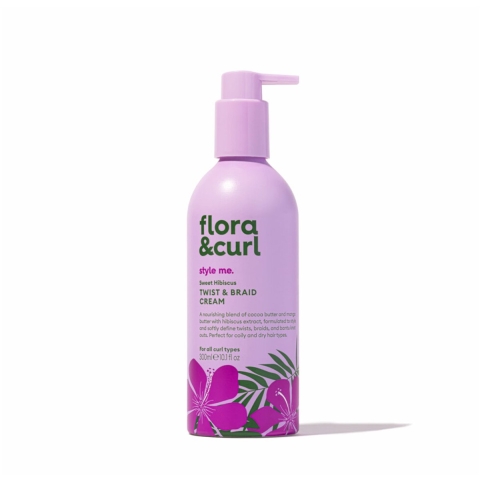 Flora&Curl Sweet Hibiscus Twist&Braid Cream 300 ml