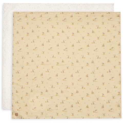 Multidoek Jollein Hydrofiel 115x115cm Kangaroots