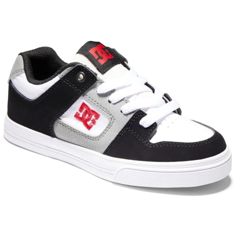 DC Schoenen - Puur - Wit/Zwart/Rood - DC - 38 - Schoenen