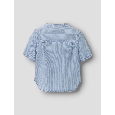 Name It Overhemd - NmmHans - Light Blue Denim - Name It - 5 jaar (110) - Overhemden