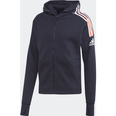ADIDAS ZNE HD - L - Vest Heren - Blauw