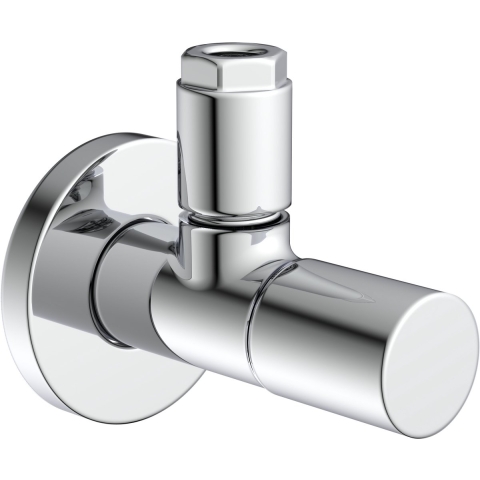 Kirchhoff DEV-1WK Haakse-kraan, 1/2" ET x 10 mmQ, met rozet - 98625820