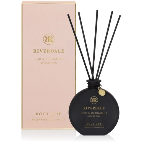 Riverdale Boutique Geurstokjes Oud&Bergamot 90 ml