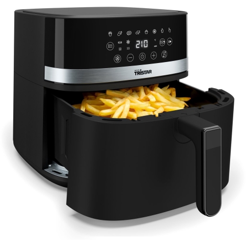 Tristar FR-9418 - Airfryer - 8L - 2000W - PFAS Vrij - 7 programma's - Warmhoudfunctie