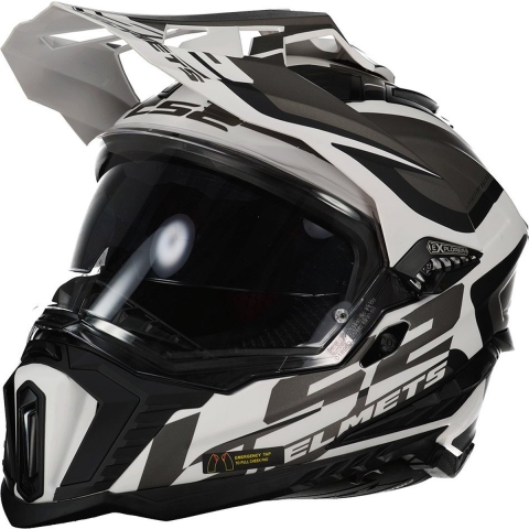 Volle motorhelm LS2 MX701 Explorer Alter