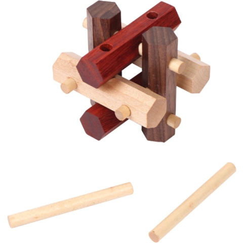 VIPuzzles - Nest-Pin puzzle - Eureka  Denkpuzzel