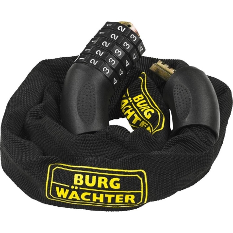 Burg Wächter 280 C 90 BLACK Kettingslot Zwart Cijferslot