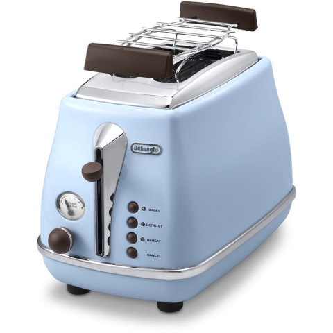 De'Longhi Icona Vintage CTOV2103.AZ - Broodrooster - Retro design - Azuurblauw